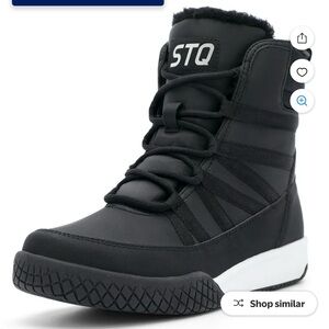 🌟NEW🌟 size 11 🌟 Women’s Black Winter Boots with Fur Lining